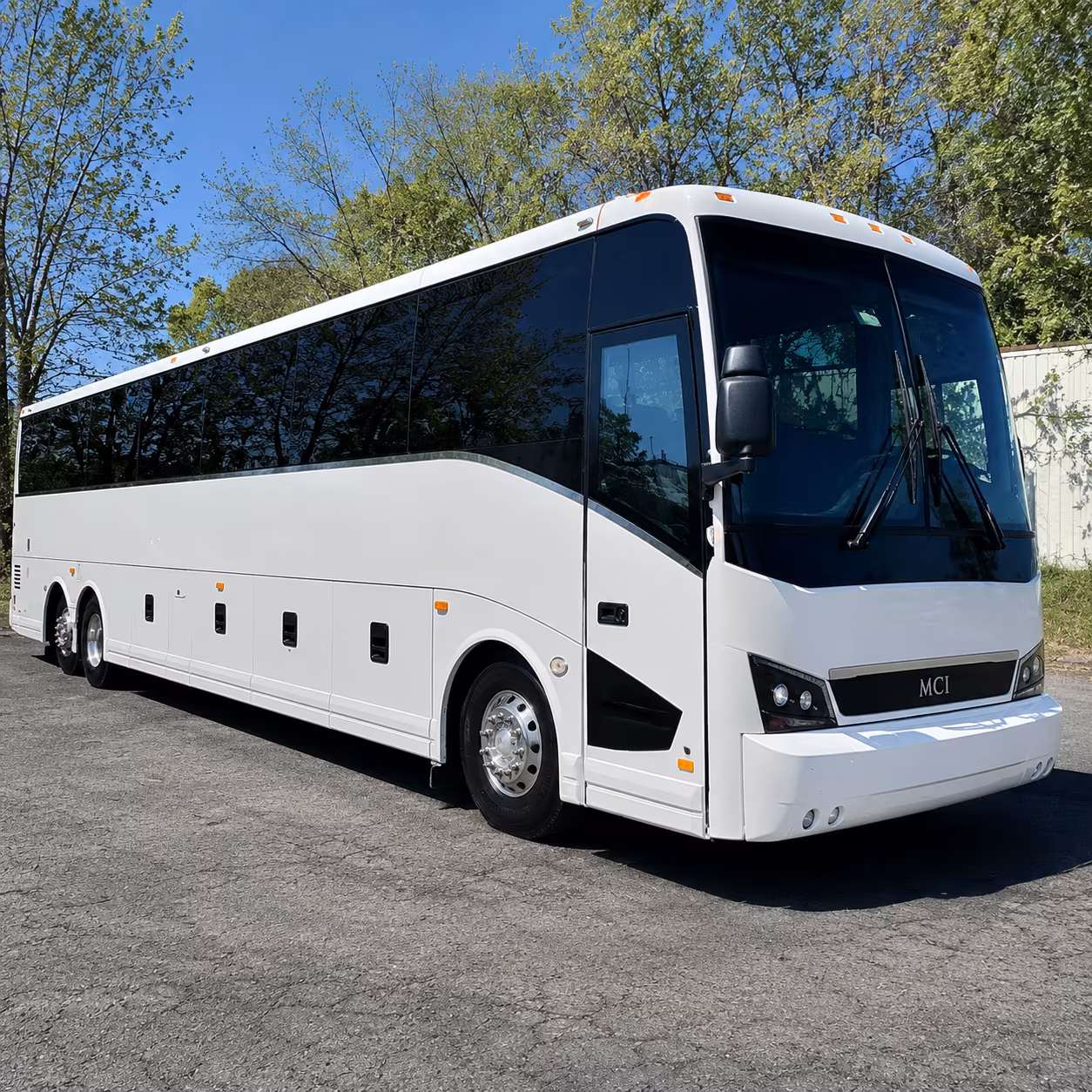 columbus charter bus interior