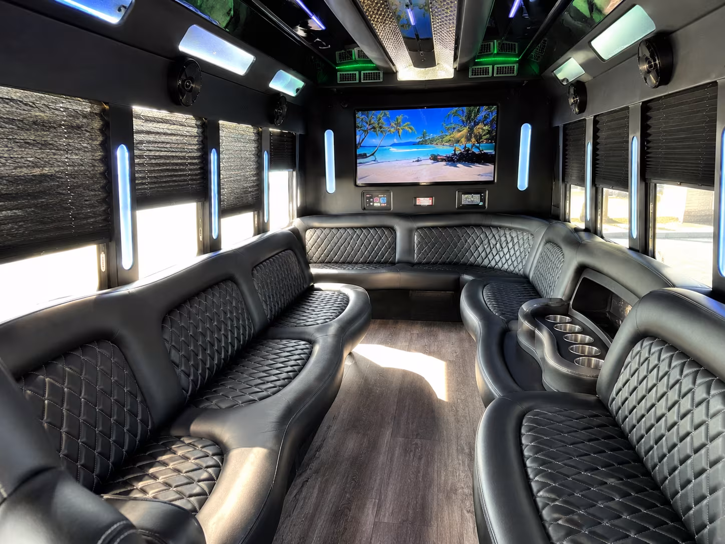 columbus quinceanera sweet 16 party bus rental