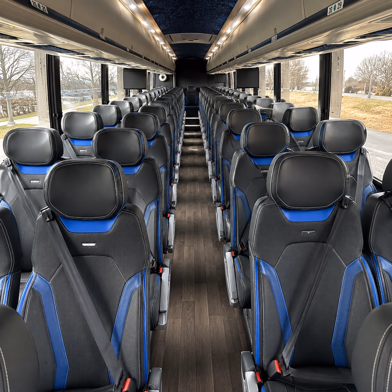 how the type of bus changes the price in columbus ohio