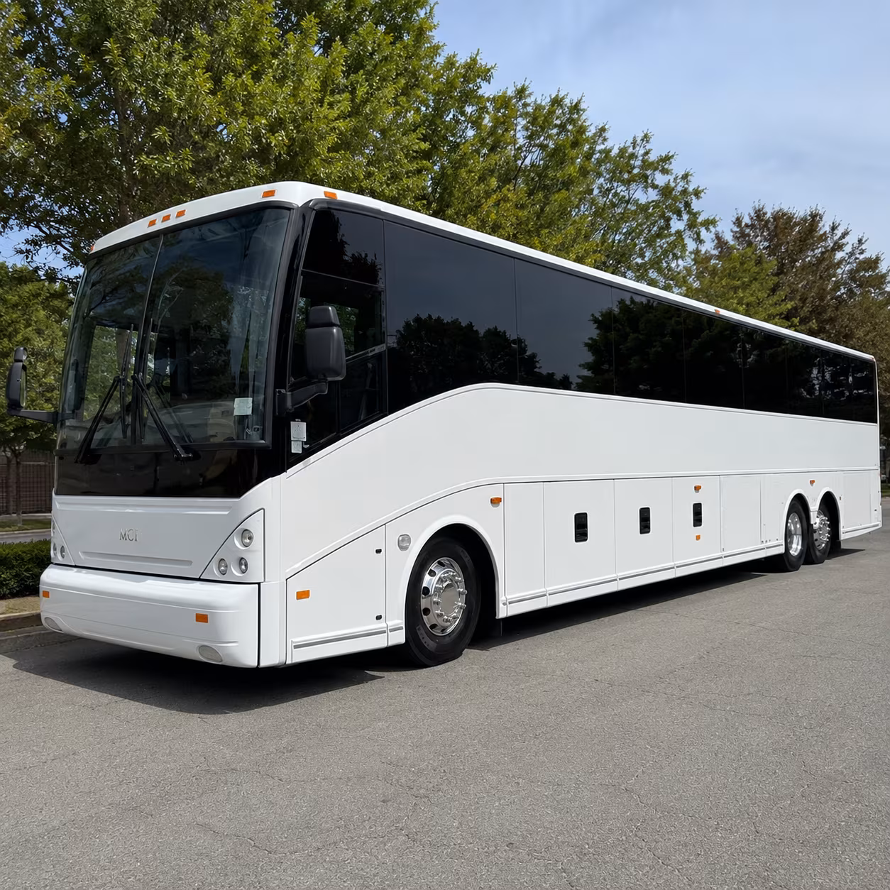 mansfield charter bus