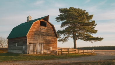 pine tree barn